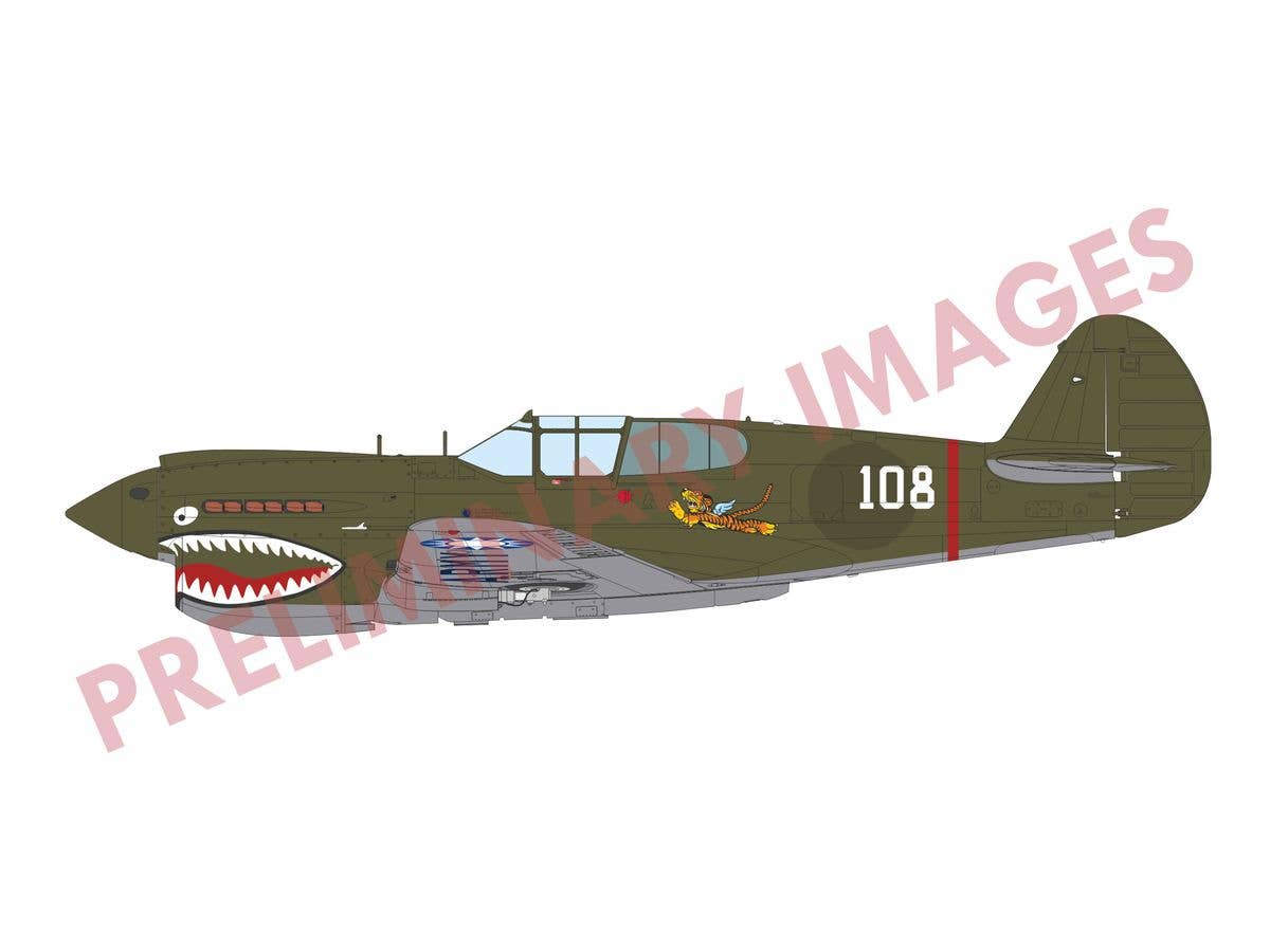 1/48 P-40E プロフィパック