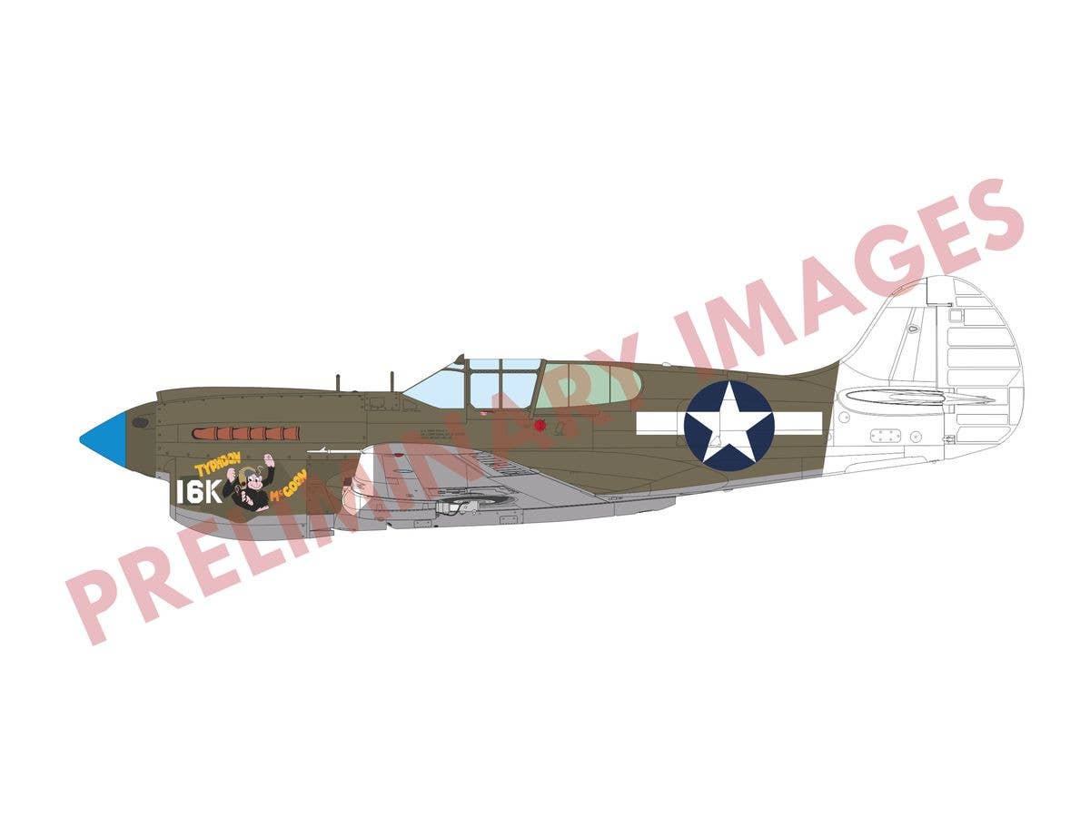 1/48 P-40K ショートテール プロフィパック