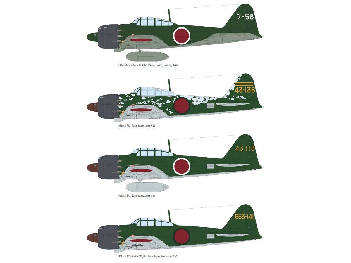 1/48 A6M5a 零戦52型甲 ウィークエンドエディション