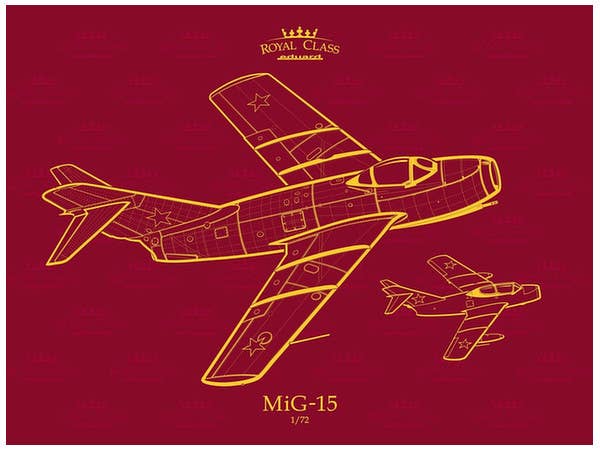 1/72 MIG-15 クアトロ・コンボ(4機セット) ロイヤルクラス