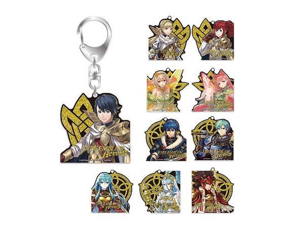ファイアーエムブレム: ヒーローズ メタリックアクリルキーホルダー Vol.1 1Box 10pcs