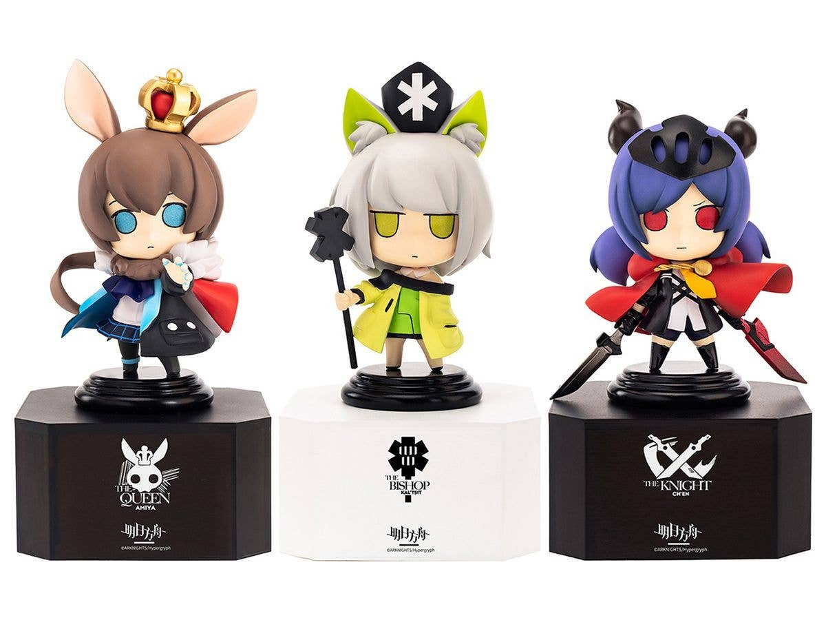 アークナイツ ディフォルメフィギュア Vol.1 アーミヤ・ アーミヤ・チェン 3種セット