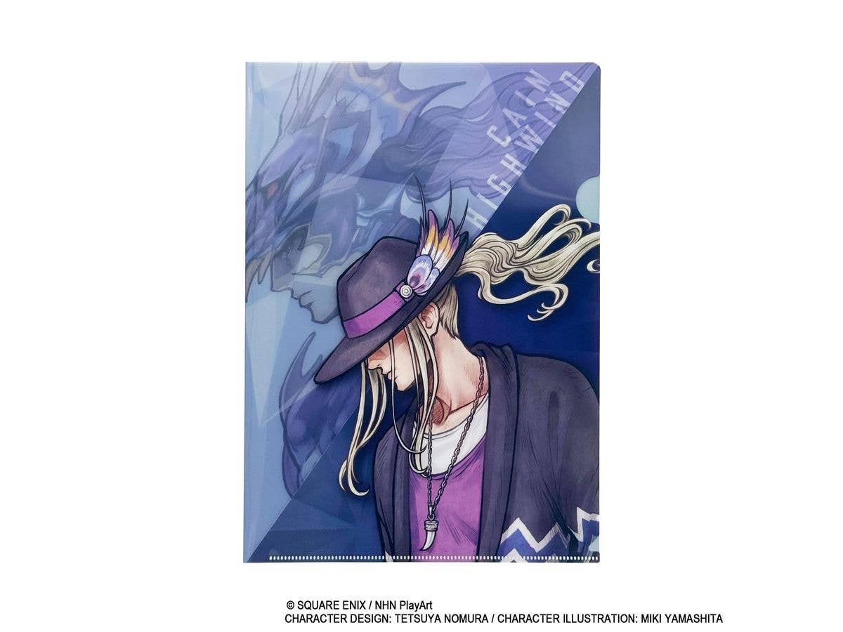 DISSIDIA DUELLUM FINAL FANTASY クリアファイル カイン・ハイウインド