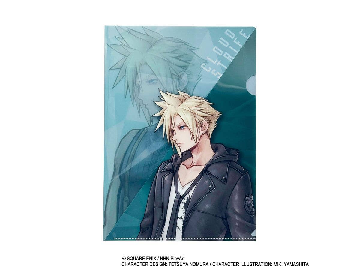 DISSIDIA DUELLUM FINAL FANTASY クリアファイル クラウド・ストライフ