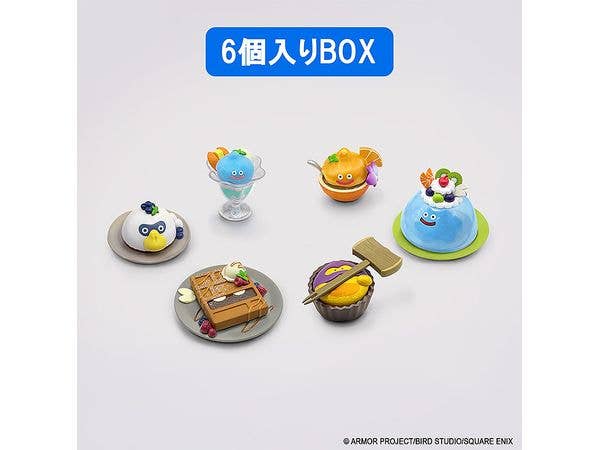 ドラゴンクエスト: ミニチュアスイーツフィギュアコレクション スライムカフェ 1Box 6pcs