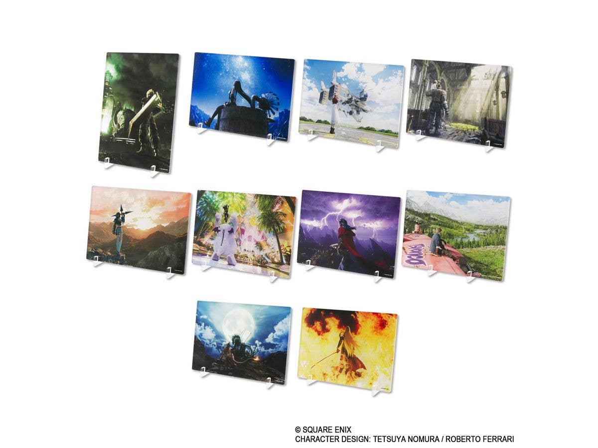 FINAL FANTASY VII REMAKE ミニアクリルパネル 1Box 10pcs