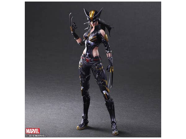 MARVEL UNIVERSE VARIANT PLAY ARTS改 X-23 PVC