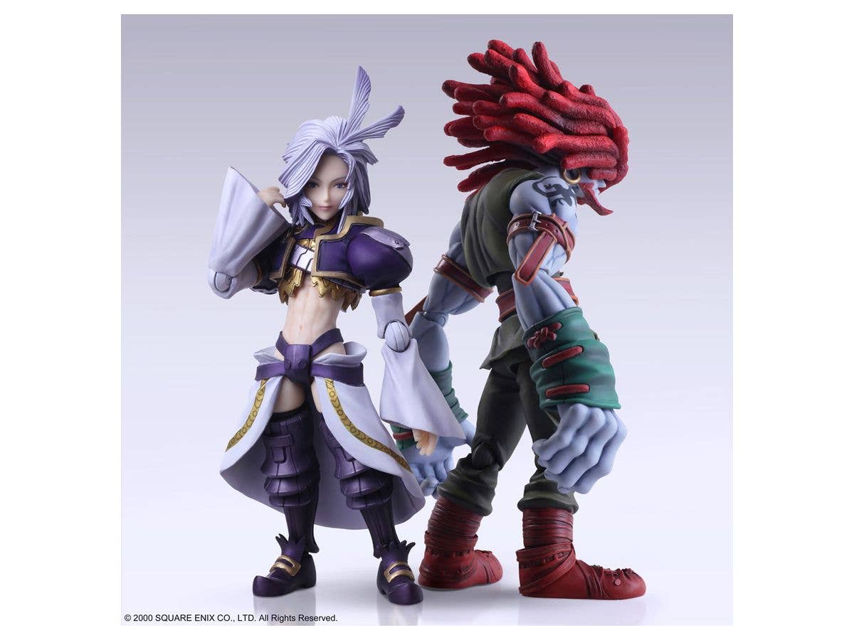 FINAL FANTASY IX BRING ARTS クジャ & サラマンダー･コーラル