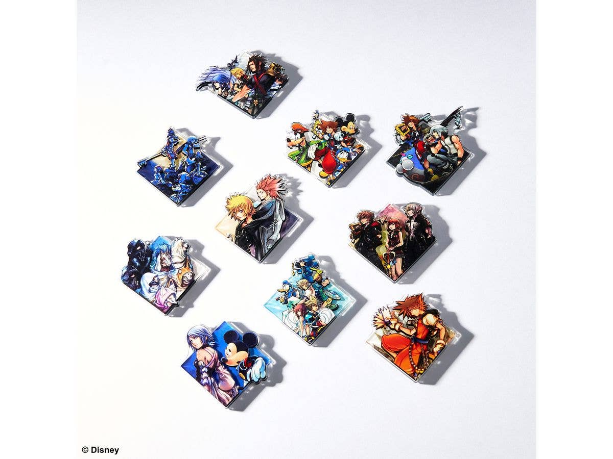 キングダム ハーツ: アクリルマグネットギャラリー Vol.4 1Box 10pcs