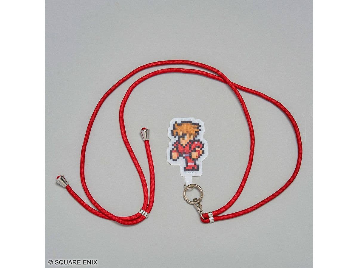 ファイナルファンタジー ピクセルリマスター: スマートフォンショルダーストラップ 戦士