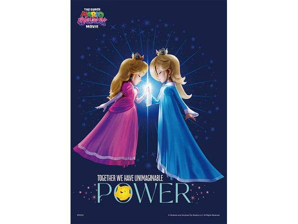 ジグソーパズル: ピーチ姫&ロゼッタ 108ピース (18.2 x 25.7cm)