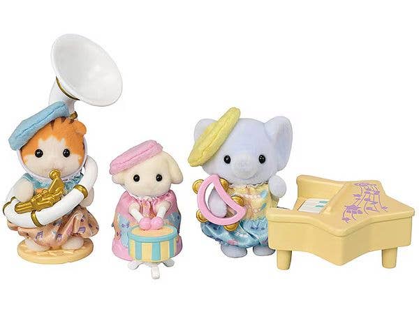 シルバニアファミリー: ほいくえん発表会セット -ドレミファ音楽隊-