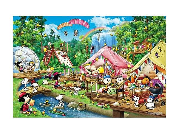 ジグソーパズル: スヌーピー グランピング 2016VSP (50 x 75cm)