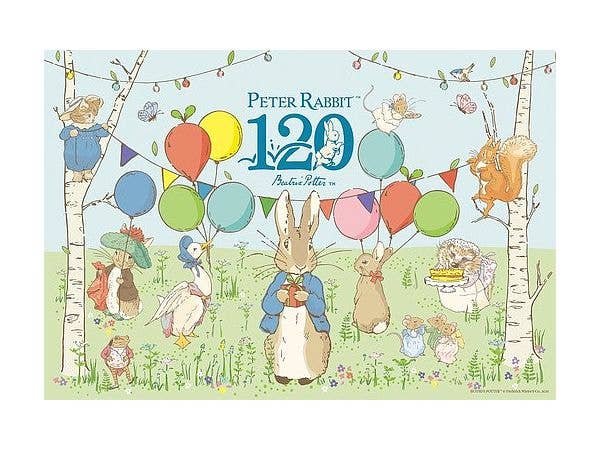 ジグソーパズル: ピーターラビット 絵本出版 120周年記念 300ピース (38 x 26cm)
