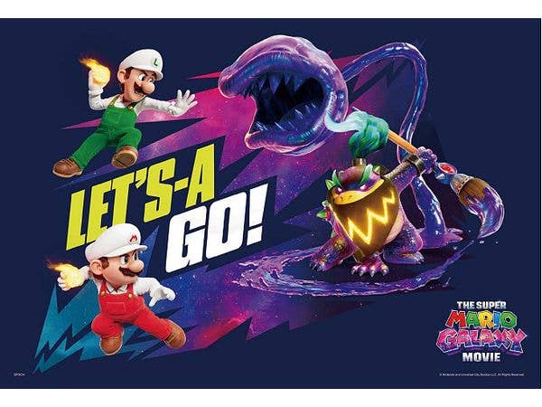 ジグソーパズル: マリオ&ルイージ vs. ワンダークッパJr. 100ラージピース (26 x 38cm)