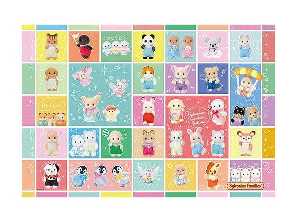 ジグソーパズル: シルバニアファミリー 赤ちゃんパーティー 300ピース (38 x 26cm)
