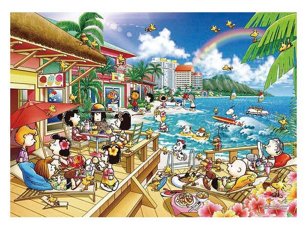 ジグソーパズル: ピーナッツ ビーチリゾート 2000ピース 38 x 53cm