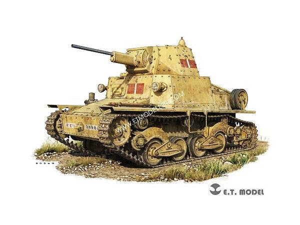 1/35 WWII イタリア L6/40軽戦車 フルキット