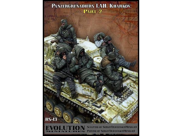 1/35 WWII ドイツ ハリコフの武装親衛隊LAH装甲擲弾兵 パート2 ビッグセット #13( 6体入)