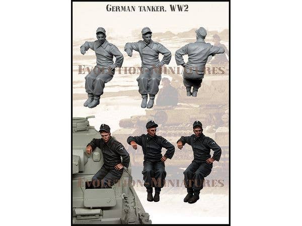 1/35 WWII ドイツ 休止中の戦車兵