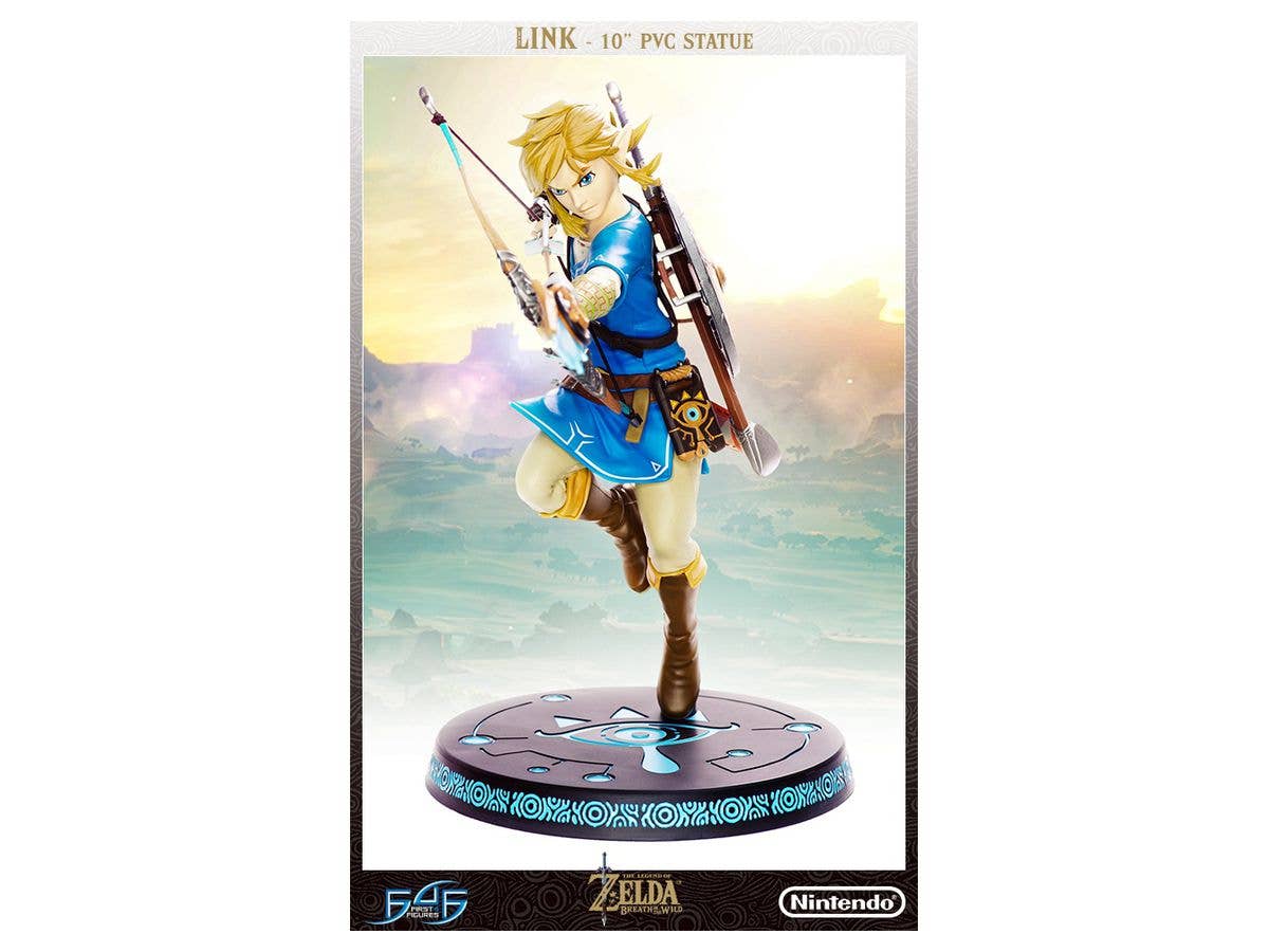 ゼルダの伝説 ブレス オブ ザ ワイルド/ リンク 10インチ PVCスタチュー (再生産)