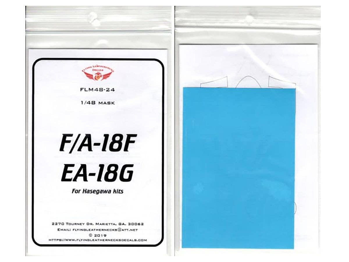1/48 F/A-18F EA-18G用 キャノピー&ホイールマスクセット H社キット用