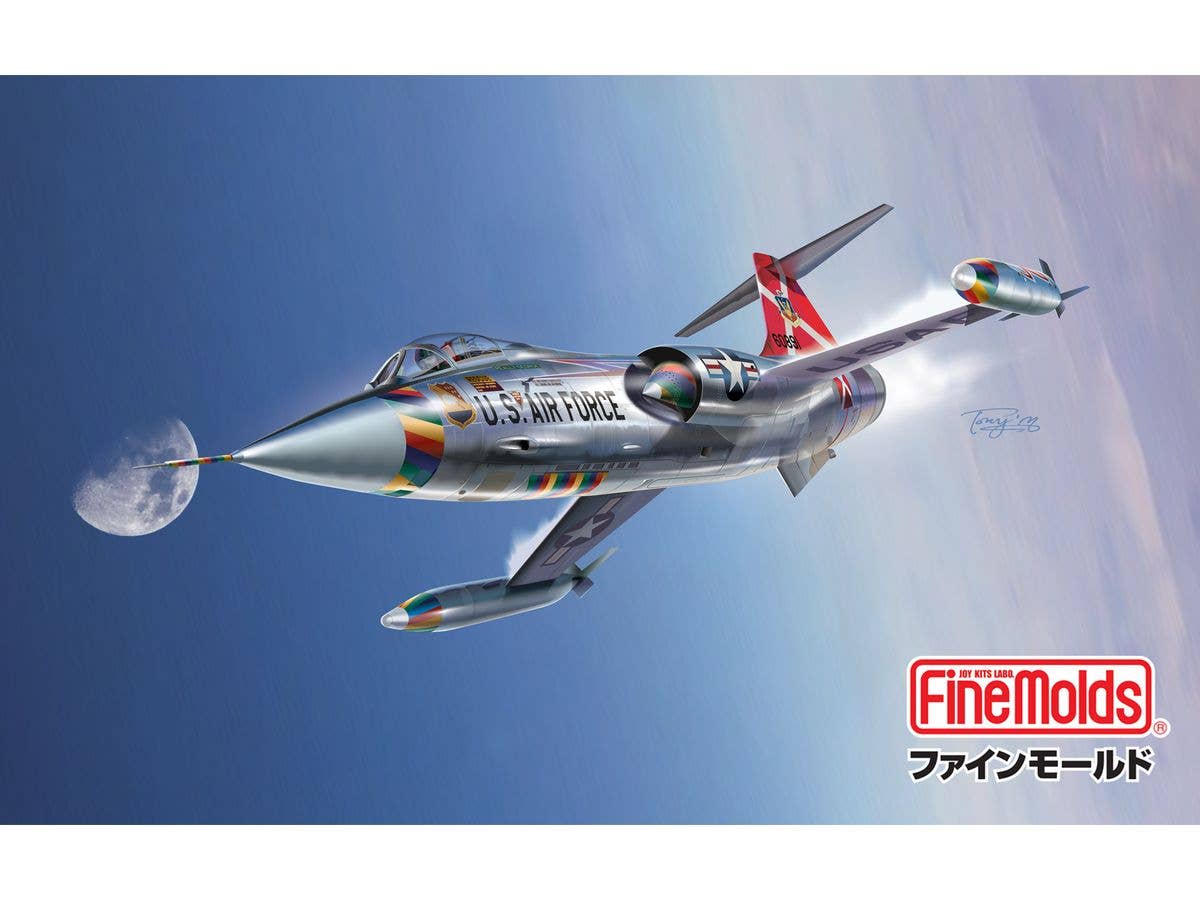 1/72 アメリカ空軍 F-104C 戦闘機 レッドデビルズ