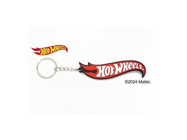 Hot Wheels ラバーキーチェーン BK x RD