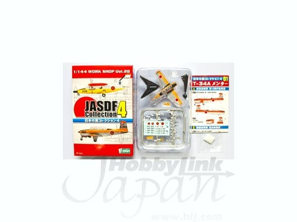 1/144 JASDF 日本の翼コレクション 4: 1Box 10pcs
