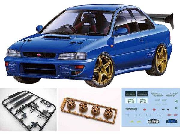 1/24 スバル インプレッサSti バージョンVI(GT・Wウィング付き)