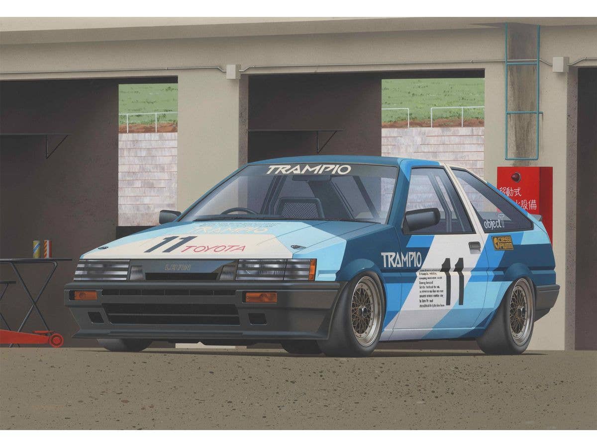 1/24 トランピオ AE86 レビン '85