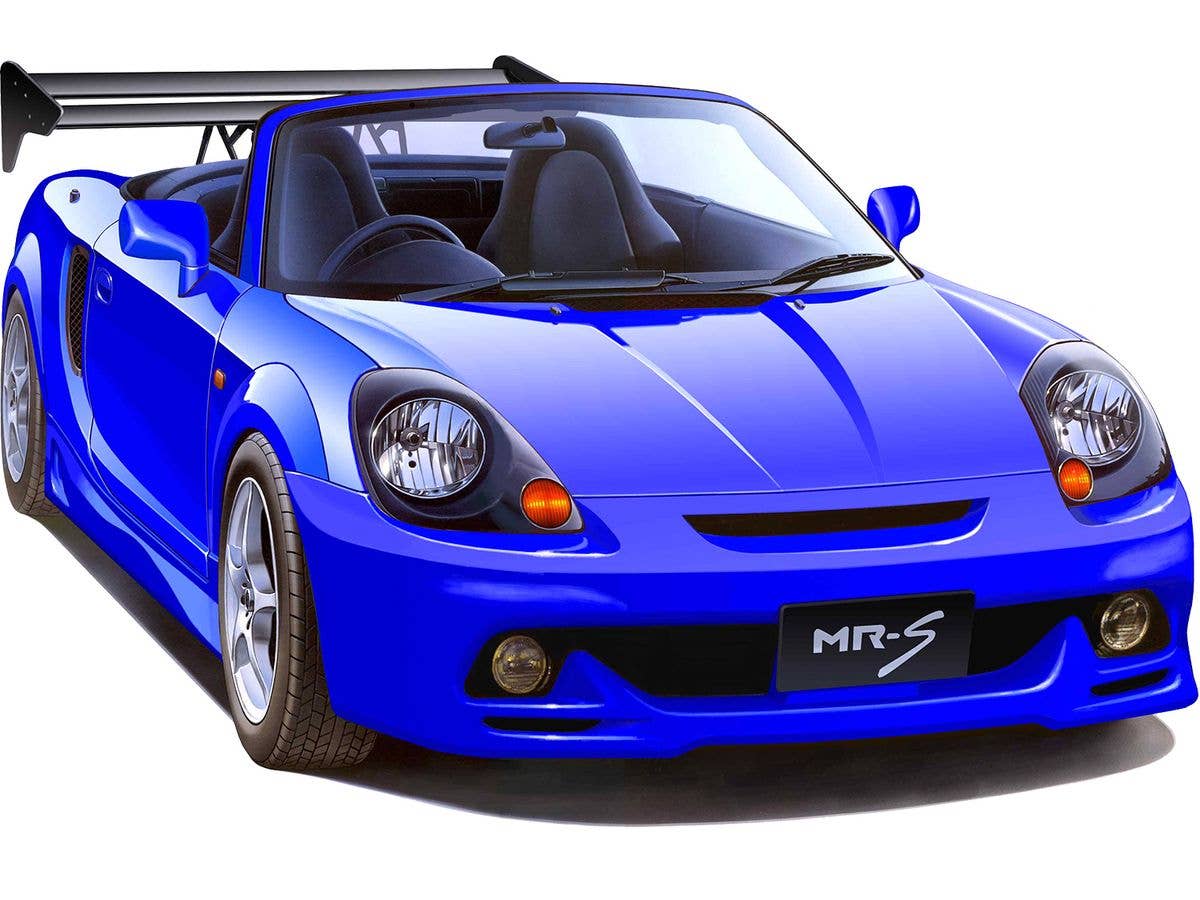 1/24 トヨタMR-S(GT・Wウィンク?付き)