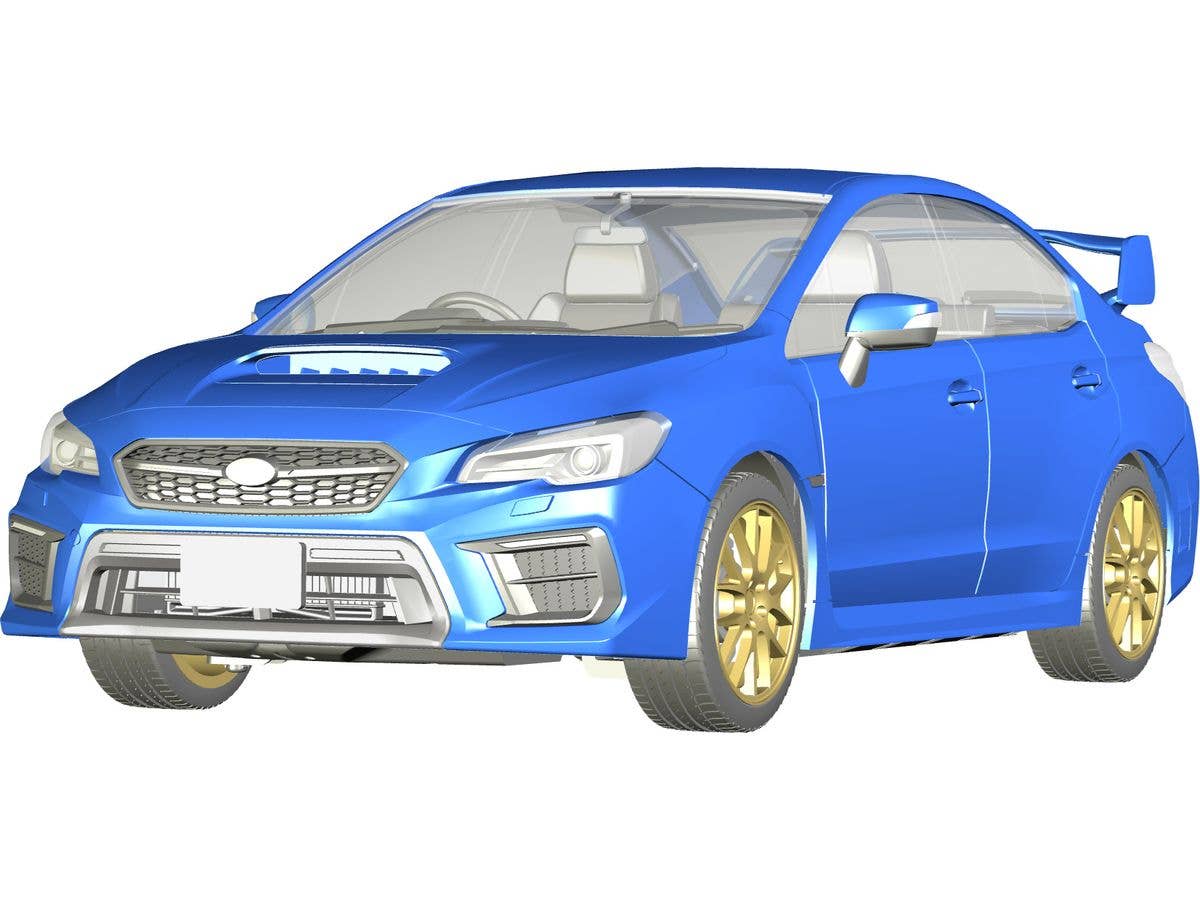 1/24 スバル WRX STI EJ20 Final Edition