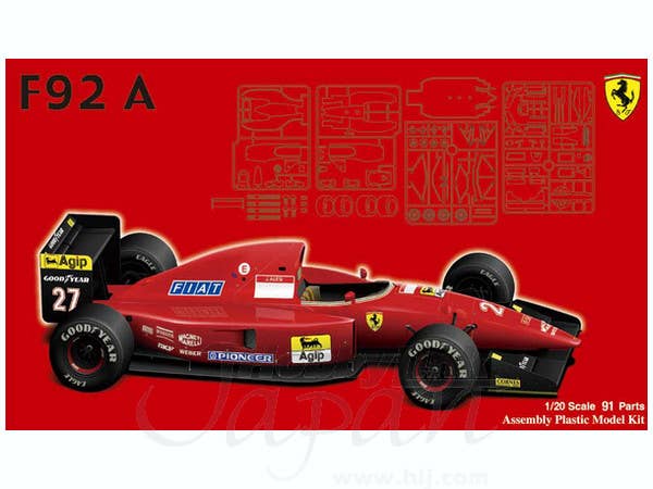 1/20 フェラーリ F92A スケルトンボディ