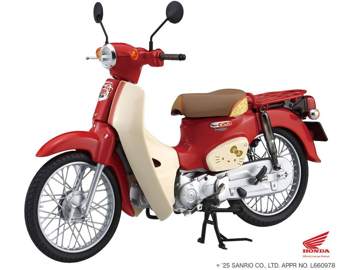 1/12 ホンダ スーパーカブ50タイプ・ハローキティ