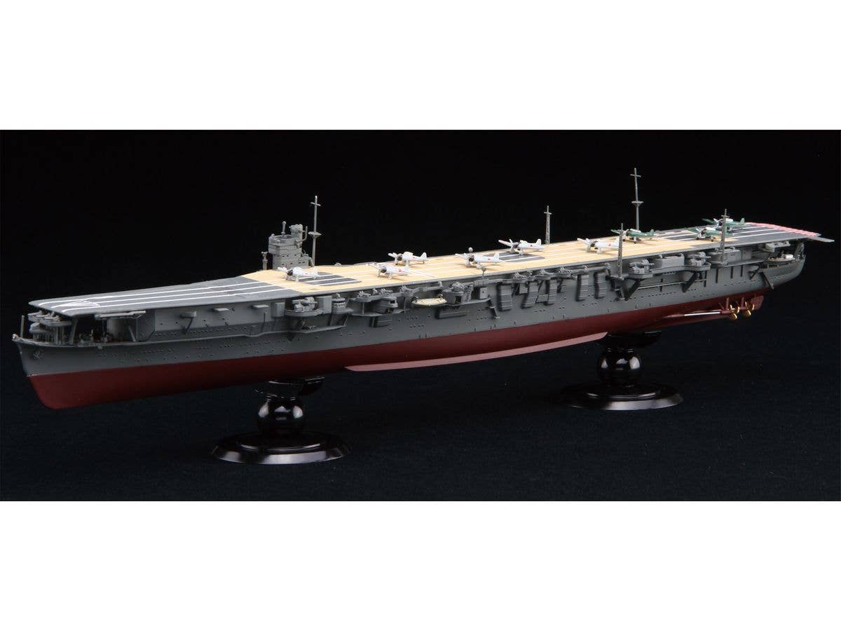 1/700 日本海軍航空母艦 蒼龍 フルハルモデル 特別仕様(エッチングパーツ・木甲板シール付き)
