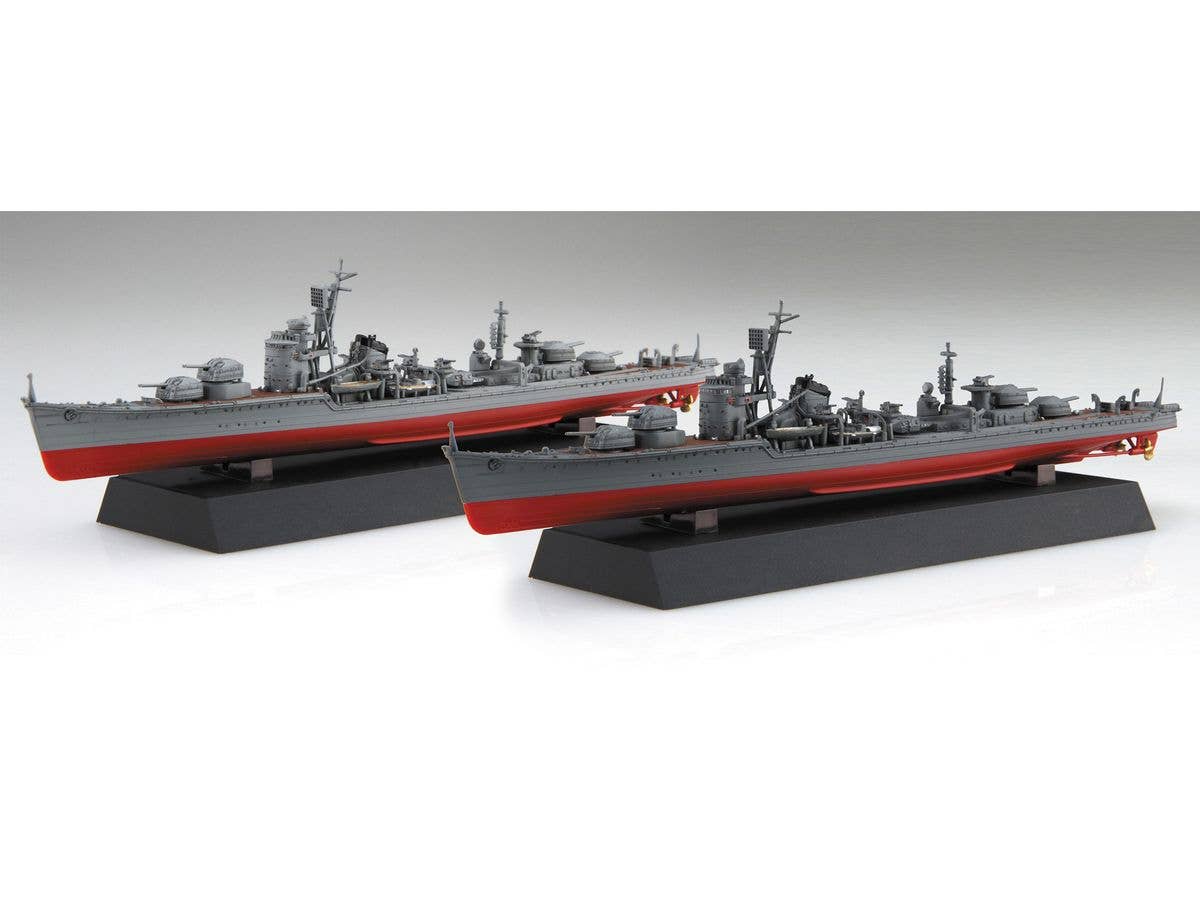 1/700 日本海軍秋月型駆逐艦 秋月/初月 昭和19年/捷一号作戦 2隻セット 特別仕様(純正エッチングパーツ付き)