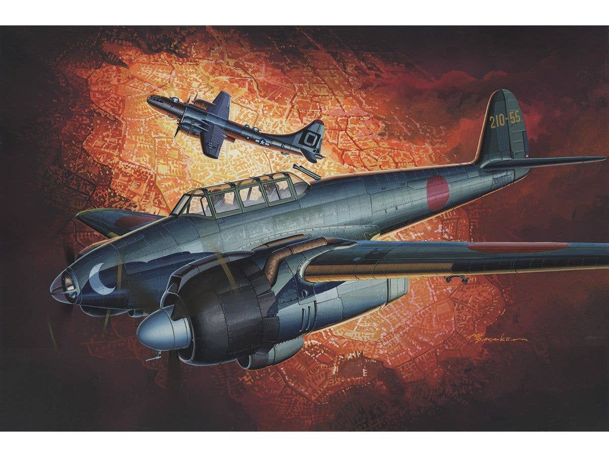 1/72 日本海軍 夜間戦闘機 月光11型 後期型