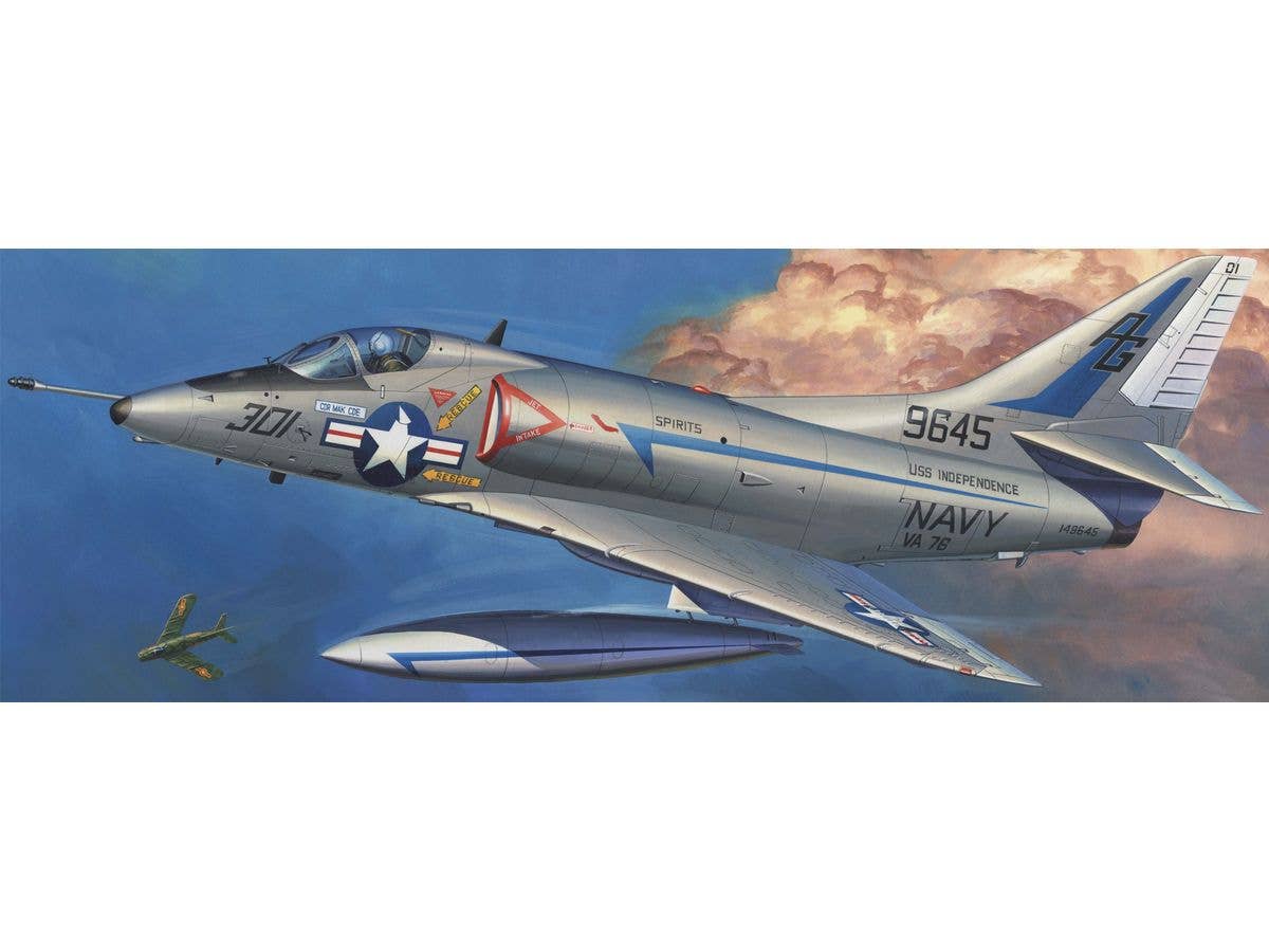 1/72 アメリカ海軍 艦上攻撃機 A-4Cスカイホーク ミグキラー