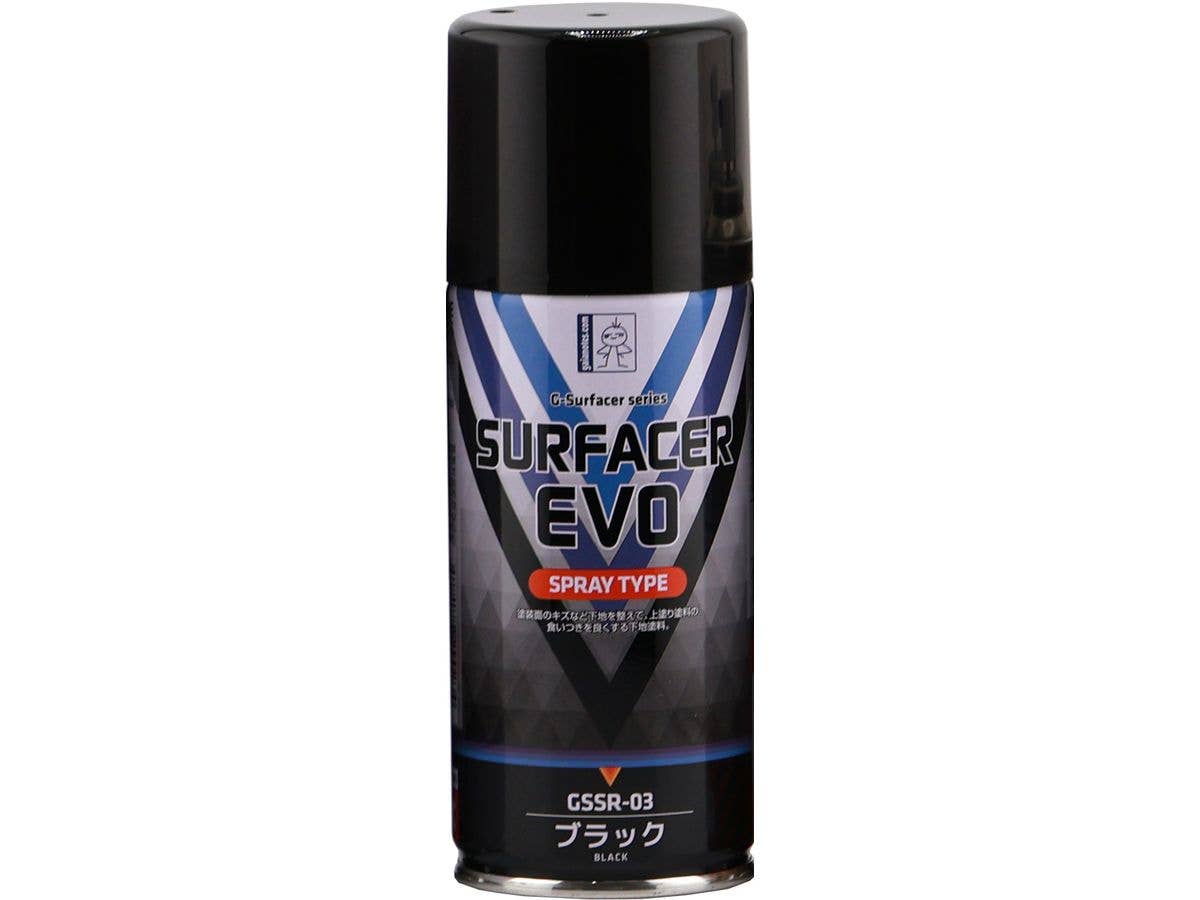 GSSR-03 サーフェイサーエヴォ ブラック 170ml