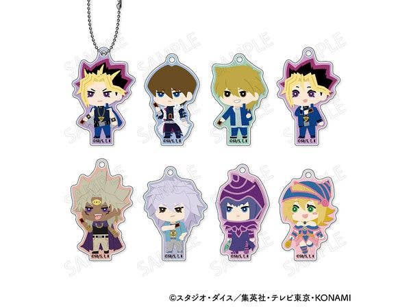遊戯王デュエルモンスターズ: もふもふ アクリルキーホルダー 1Box 8pcs