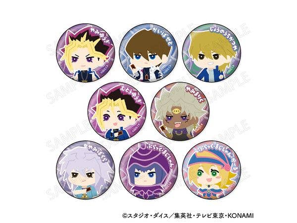 遊戯王デュエルモンスターズ: もふもふ 缶バッジコレクション 1Box 8pcs