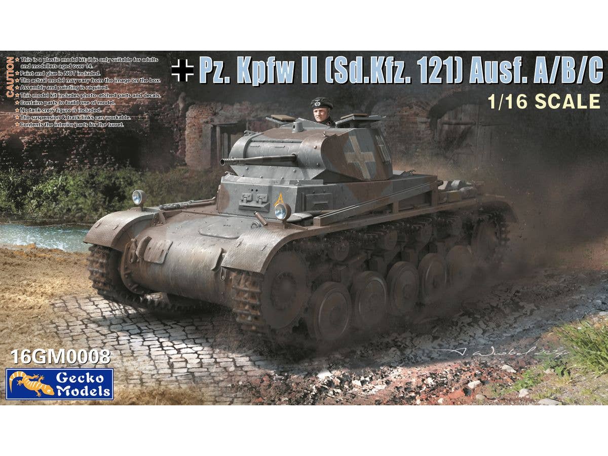 1/16 II号戦車 Sd.Kfz.121 A/B/C型