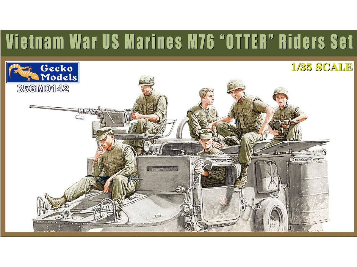 1/35 ベトナム戦争 米海兵隊 M76 オッターライダーズ セット