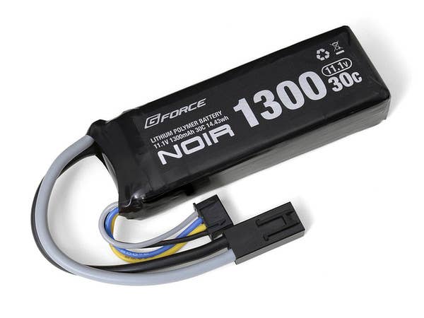 Noir Lipo 11.1V 1300mAh 30C カスタム ミニS互換