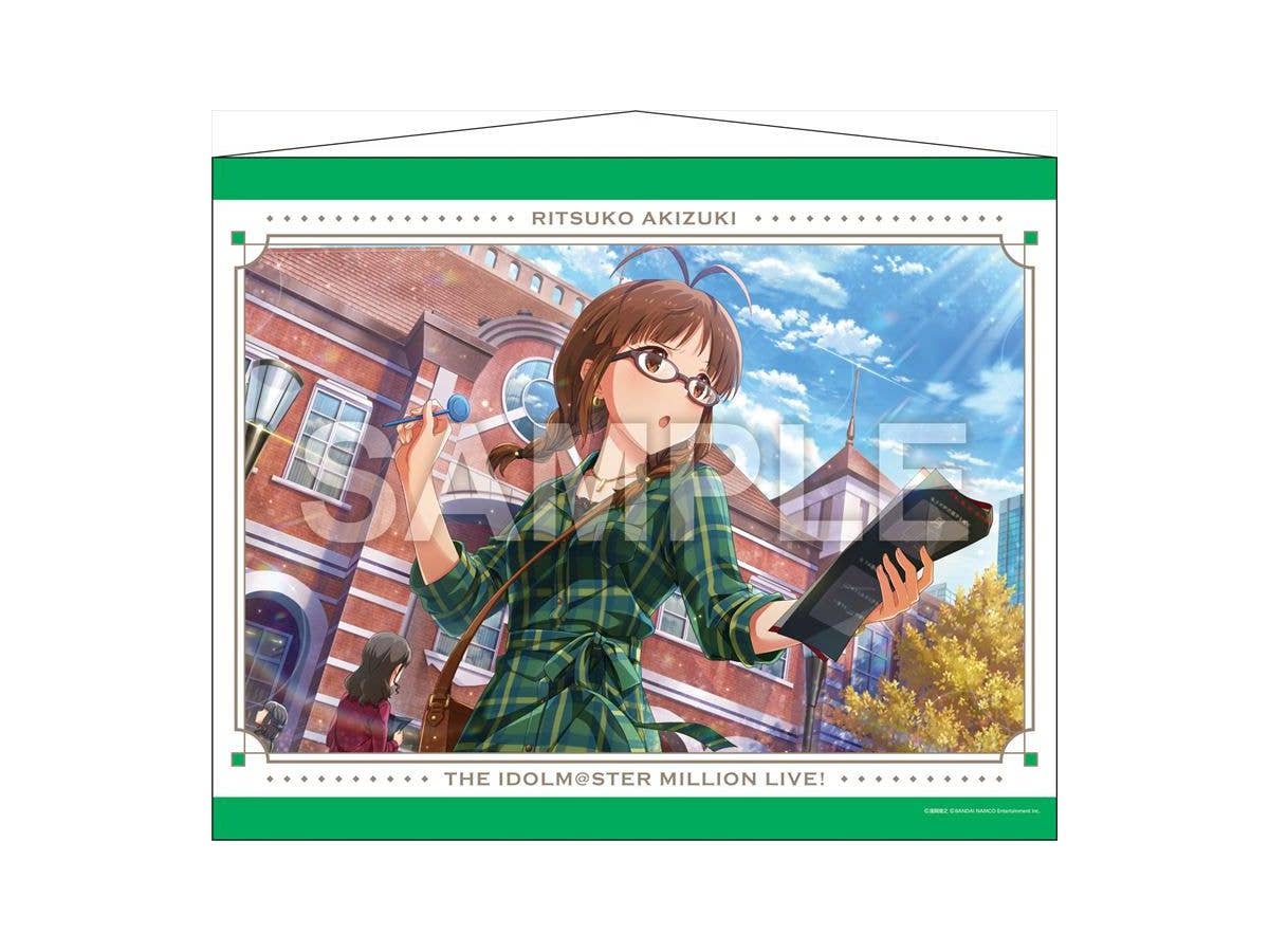 アイドルマスター ミリオンライブ! B2タペストリー 秋月律子 2