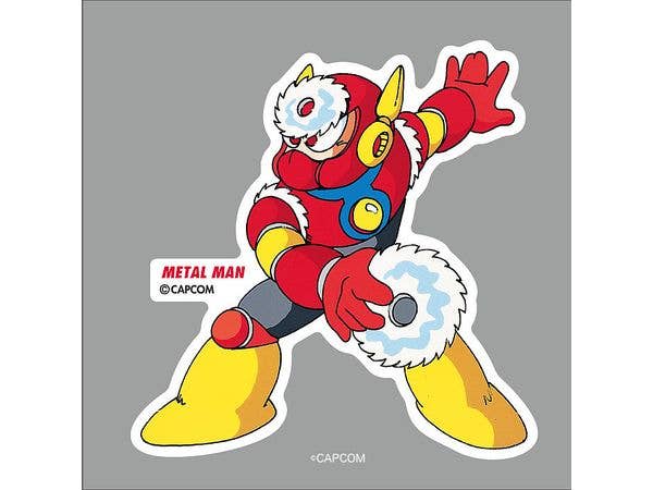 ROC-008 ロックマン ダイカットステッカー METAL MAN