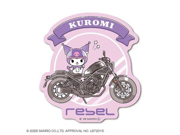 SANH-002 Honda x サンリオキャラクターズ ダイカットステッカー クロミ Rebel