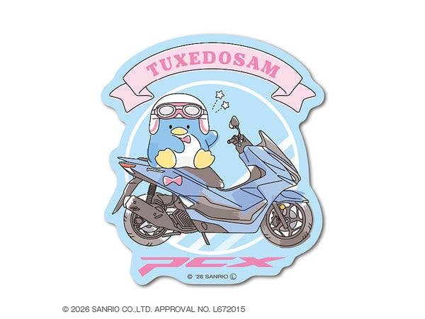 SANH-006 Honda x サンリオキャラクターズ ダイカットステッカー タキシードサム PCX