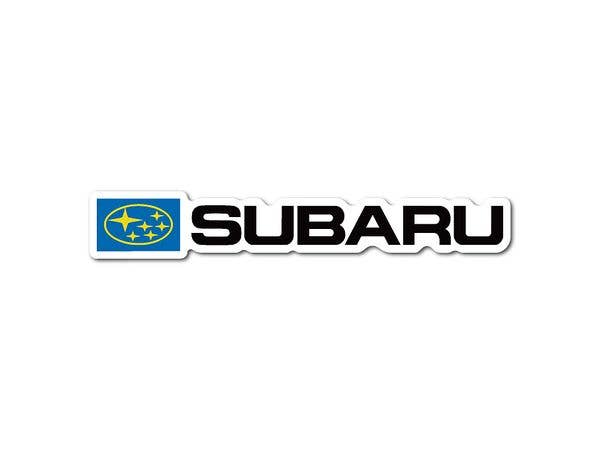 SBR-002 SUBARU ダイカットステッカー 旧ロゴ